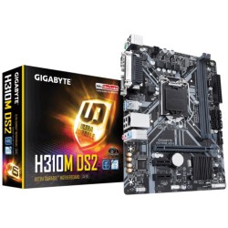 Mainboard Gigabyte H310M-DS2 (Chipset Intel H310/ Socket 1151/ 2 x DDR4 DIMM/ Max 32Gb/ VGA Onboard/ Form mATX)