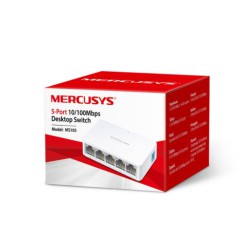Switch Để Bàn Mercusys MS105 5 cổng 10/100Mbps Switch Để Bàn Mercusys MS105 5 cổng 10/100Mbps