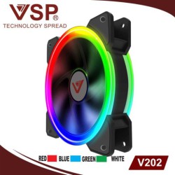 Fan Case V202 LED Tròn 2 Mặt (Double Circle )