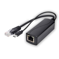 Bộ Chuyển Đổi Splitter POE 48v sang 5v - Chân Type C