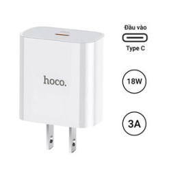 Củ sạc nhanh Type C 20w Hoco C76 Plus PD20W Củ sạc nhanh Type C 20w Hoco C76 Plus PD20W