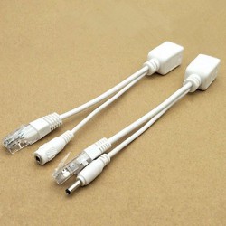 Cáp chuyển nguồn DC thành PoE dùng cam IP